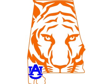 Download Swirl War Eagle Auburn Football SVG JPG or Silhouette | Etsy