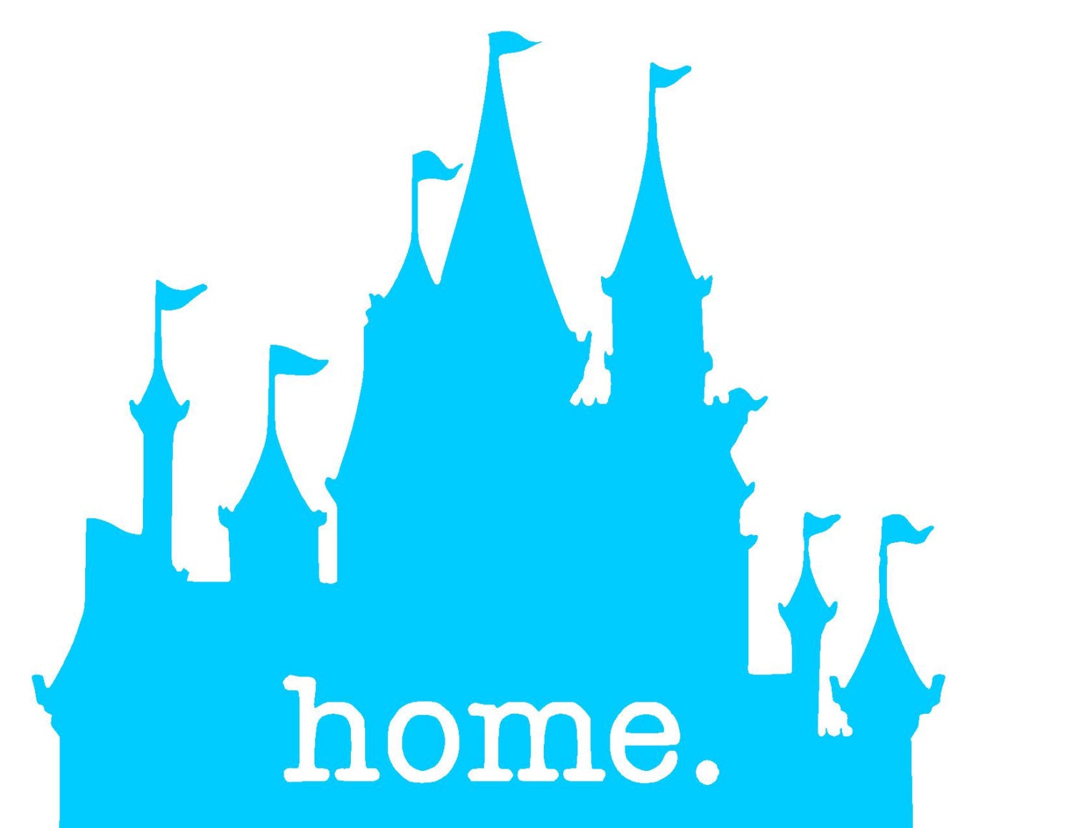 Free Free 285 Disney Castle Home Svg SVG PNG EPS DXF File