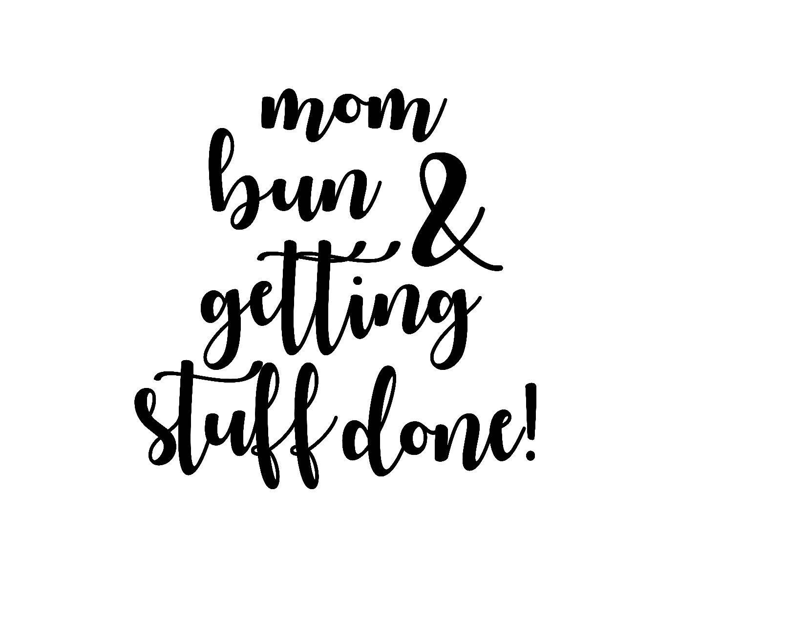 Free Free Mom Bun Svg 858 SVG PNG EPS DXF File