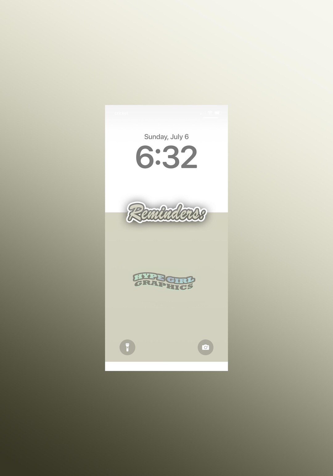 Tan Memo Lockscreen Wallpaper - Etsy