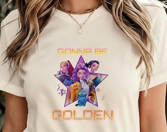 Gonna Be Golden T-Shirt | Kpop Huntrix Inspired, Comfort Colors Tee