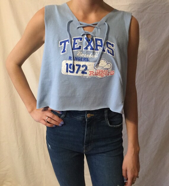 texas rangers sleeveless shirt