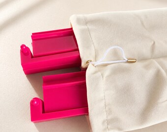 Bolsa de almacenamiento de terciopelo para estante de mahjong