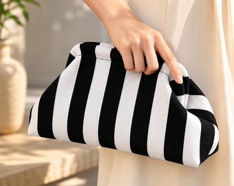 Bolsa para fichas de mahjong americano, bolsa de almacenamiento de mahjong, bolsa de punto a rayas, accesorios de mahjong, regalo de mahjong para mujeres