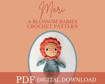 Marigold Crochet Pattern: Blossom Baby Snuggler (PDF Download)