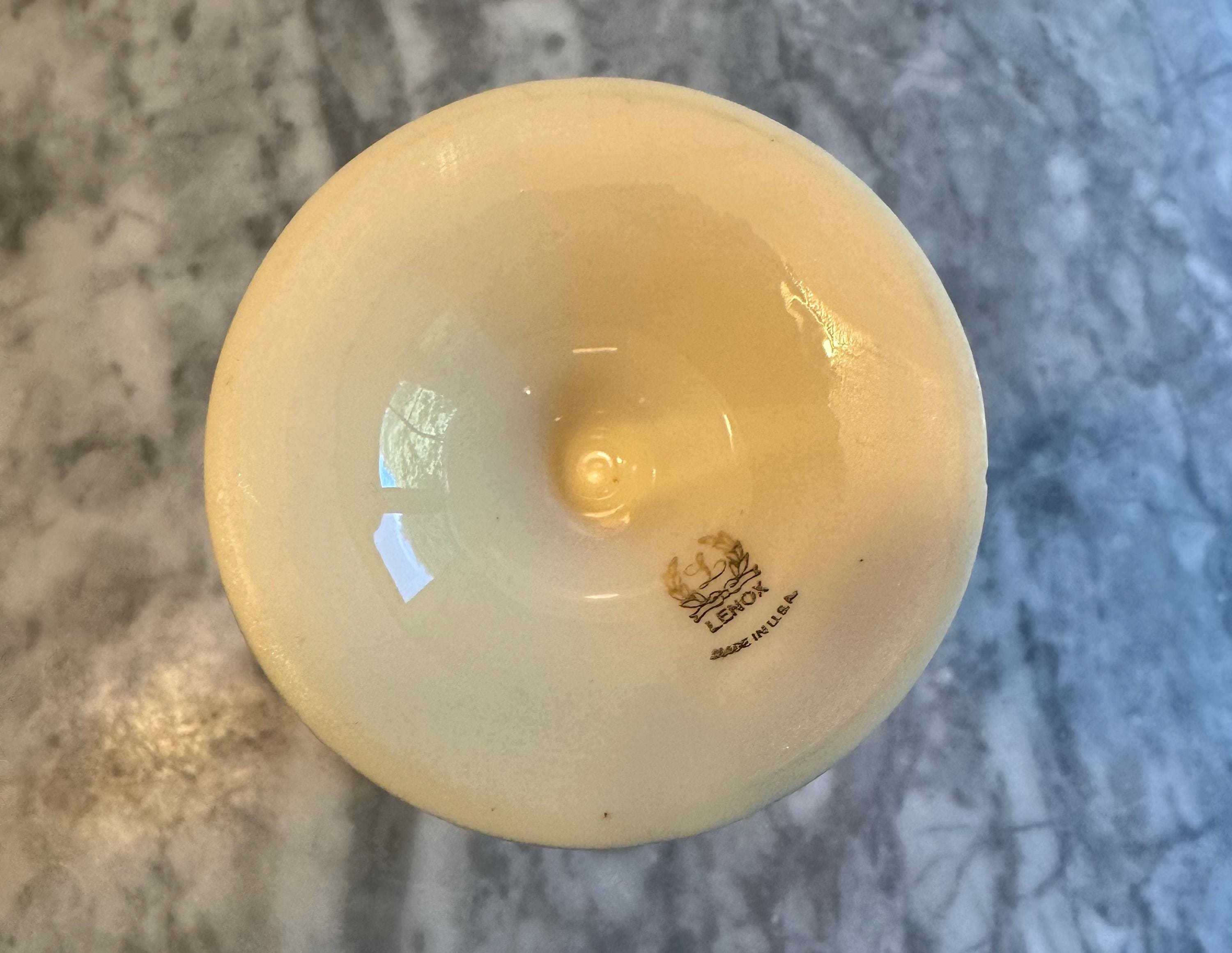 Lenox Tivoli Bud Vase With 24K Gold Rim - Etsy