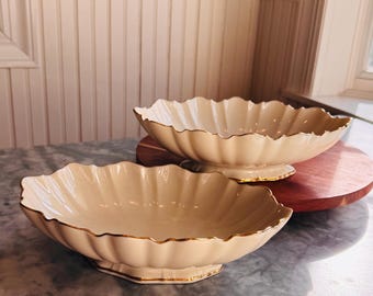 Vintage Lenox "Symphony" Centerpiece Bowls - set of two