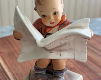 M.I. Hummel Authentic Rare Vintage Collectible "Latest News" Figurine