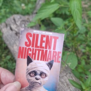 Silent Nightmare – Horror Cat Magnet – 2&quot; x 2.93&quot; – Unique Fandom Gift