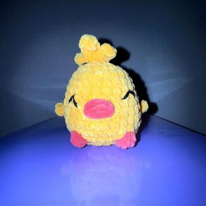 Crochet chicken amigurumi plush 5x5 Hand crocheted chicken Custom color combo gift