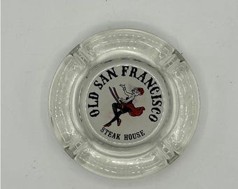 Vintage San Francisco Steak House Ashtray - MCM Restaurant