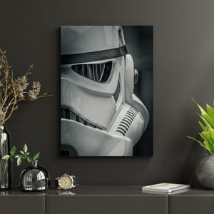 Stormtrooper, affiche de film, art mural, pop art, art mural Star Wars, décoration d'intérieur Star Wars, cadeau pour fan de Star Wars, jet d'encre Star Wars