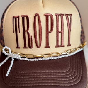 TROPHY‎ COWBOY WANTED Embroidered/Beaded/Sequined Hat She main image 4