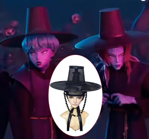 1/4 1/3 Scale KPOP Jinu Your Idol Saja Boys Kpop Demon Hunters Cosplay Korea Idol Hunters Costume Costume Props Accessory