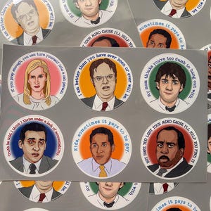 The Office sticker sheet DISCOUNTED