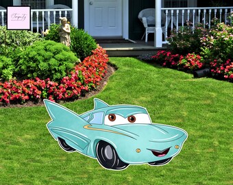 Cars Birthday Cutout Props, Baby Shower Decor (Digital Cutout)