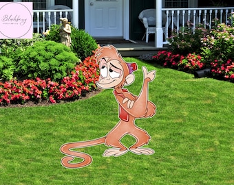 Aladdin Abu Cutout, Birthday Party Decor (Digital File)