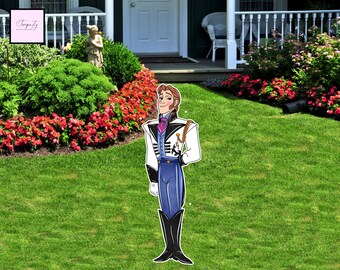 Recorte de fiesta de cumpleaños de Hans de Frozen, descarga digital