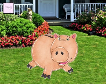 Hamm Toy Story Cutout, Birthday Party Decor (Digital Cutout)