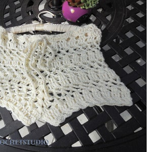 Chicks Crochet shorts  lace in PDF, digital only, sizes from S to XXL.