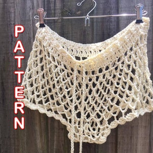 Pantaloncini da bikini a rete all'uncinetto, istruzioni per il modello, tutorial + video