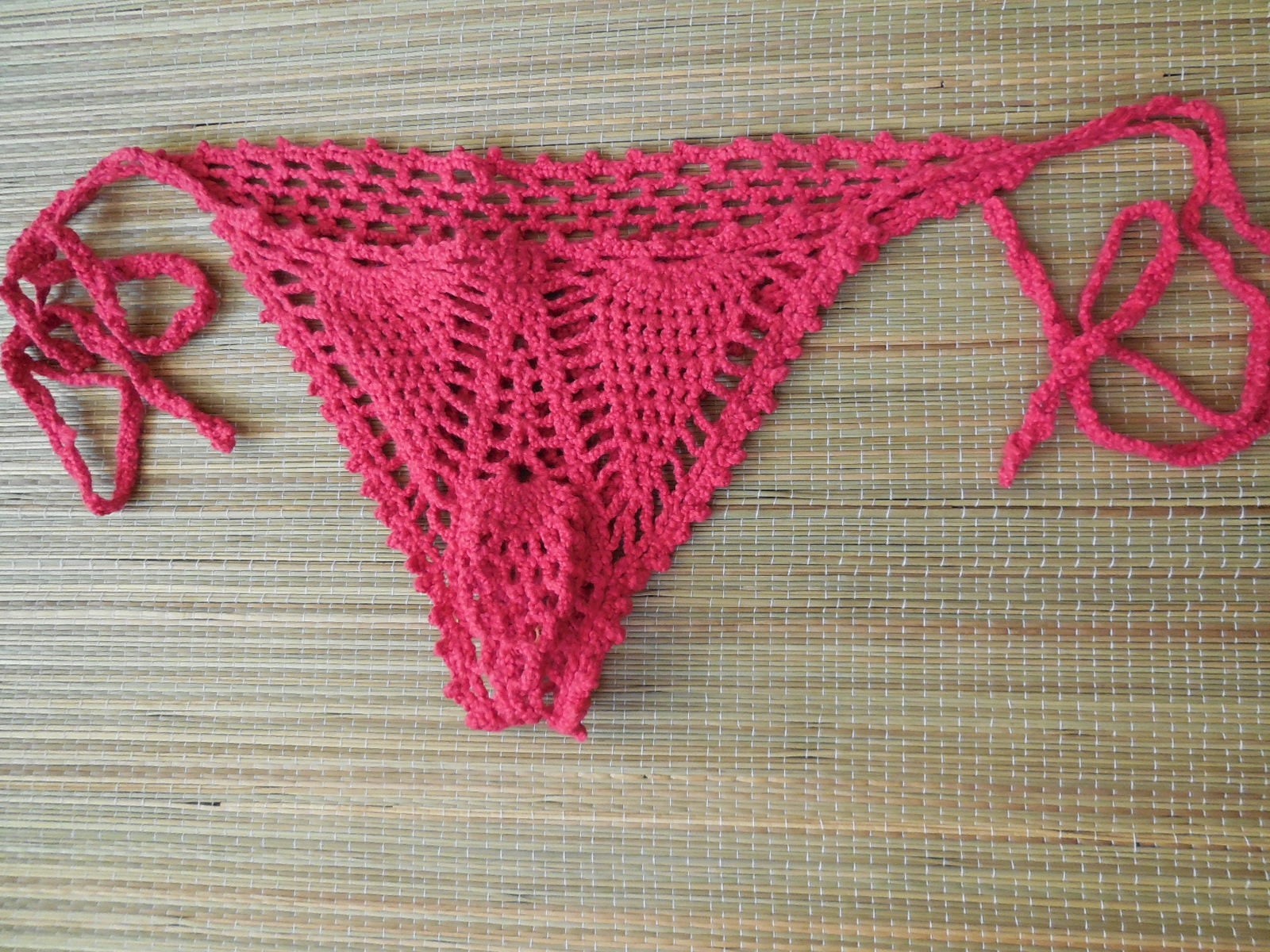 Handmade Crochet Love Pineapple Bikini Lingerie for Valentine - Etsy