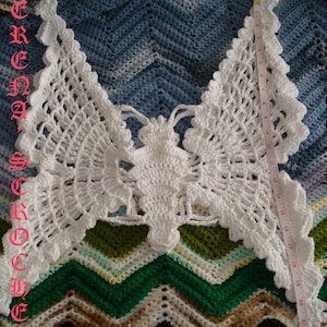 Butterfly top vest crochet summer beach pattern