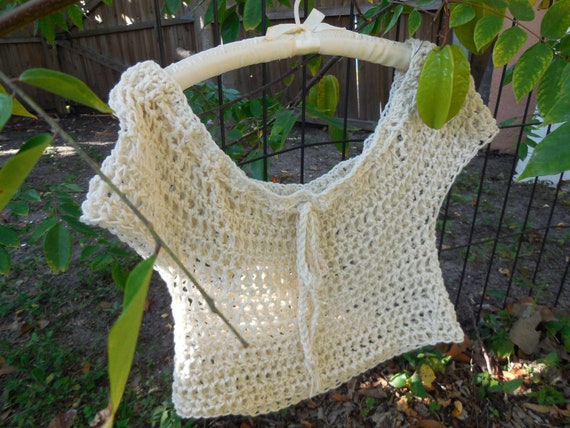 crochet cover up top