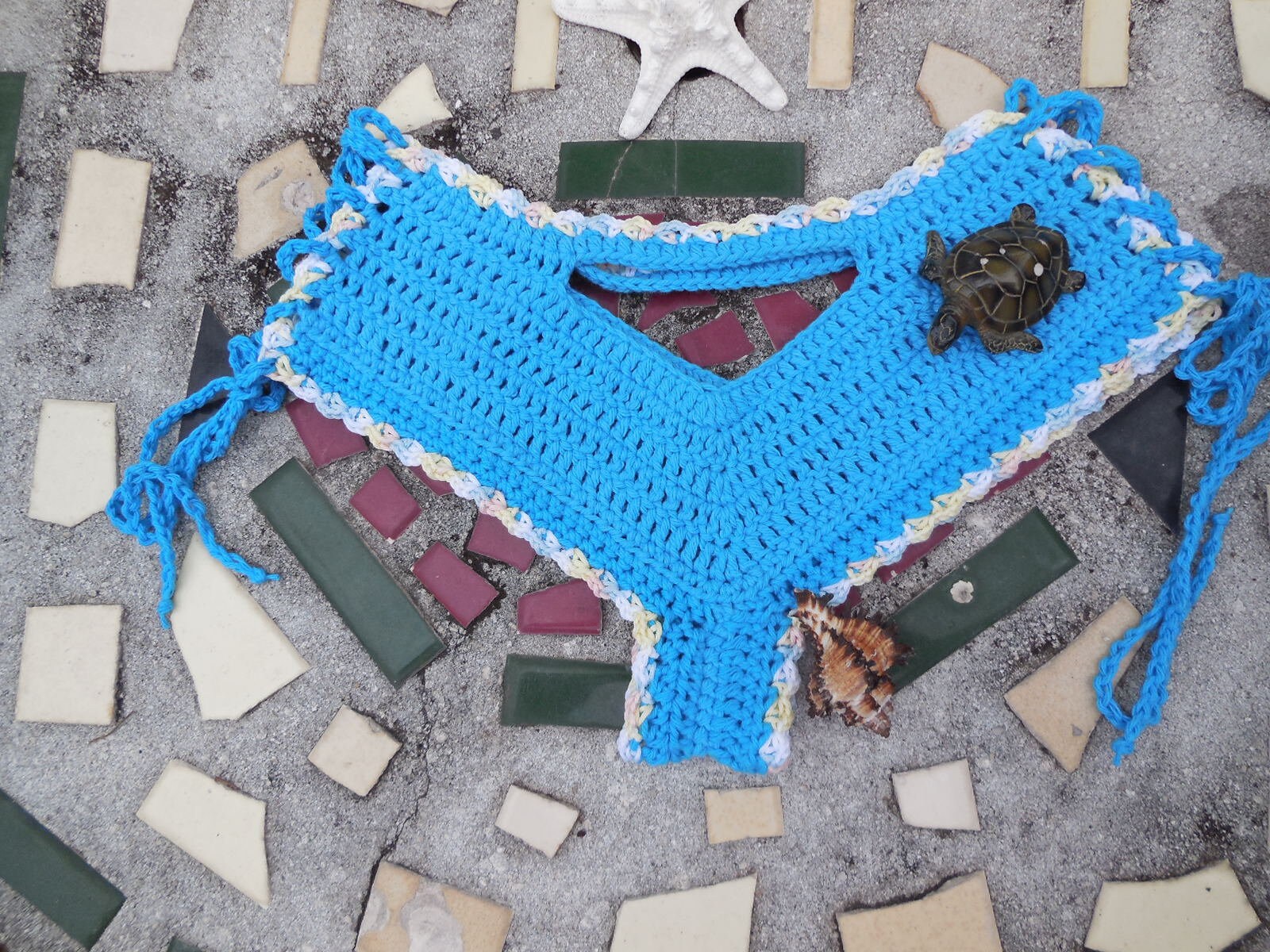 crochet bikini shorts