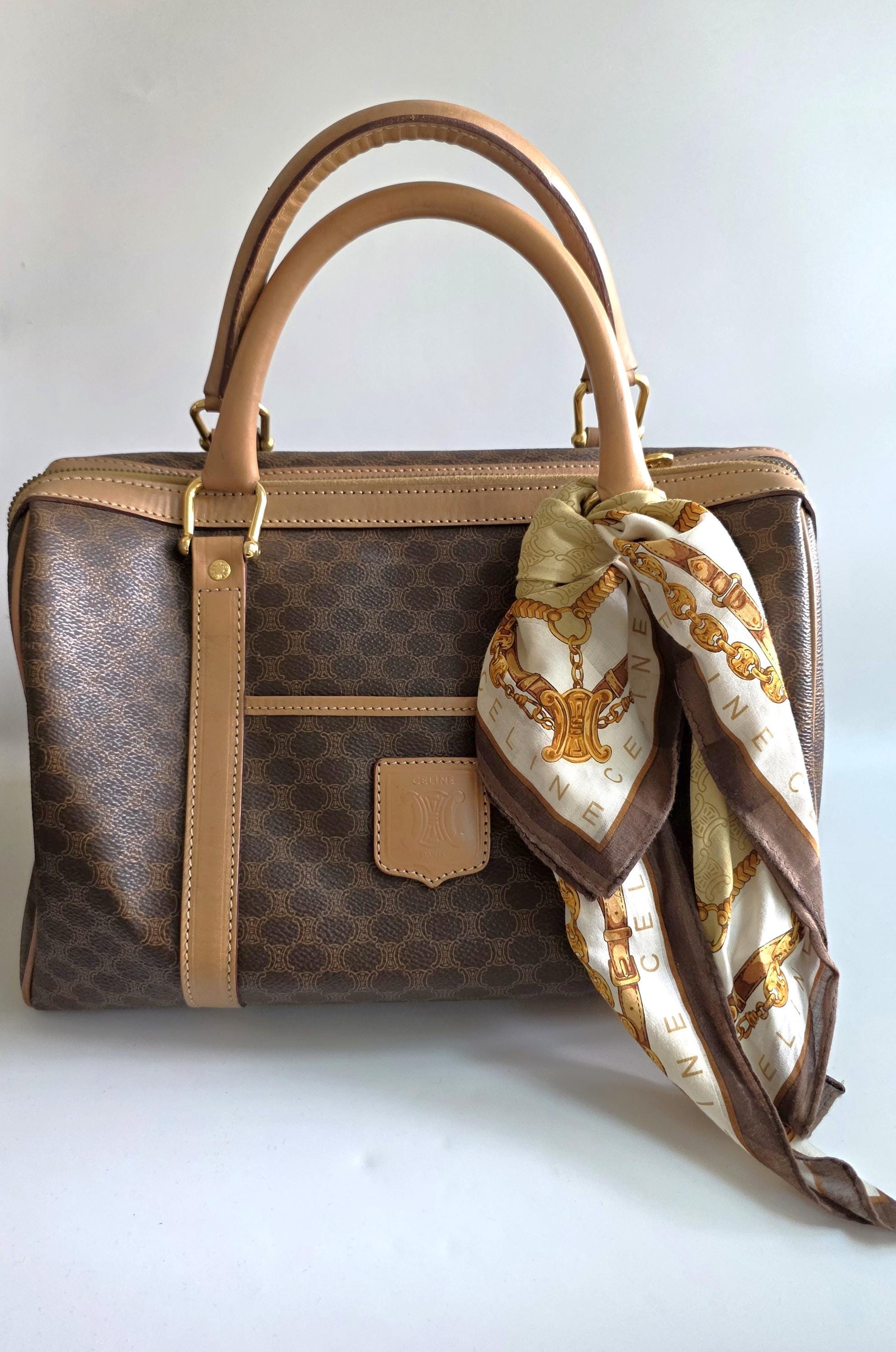Vintage Celine Boston Bag - Etsy