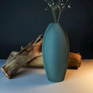 Japandi Vase KAYO – minimalistische Design Vase im Scandi Stil – moderne Deko Vase – optional wasserdicht