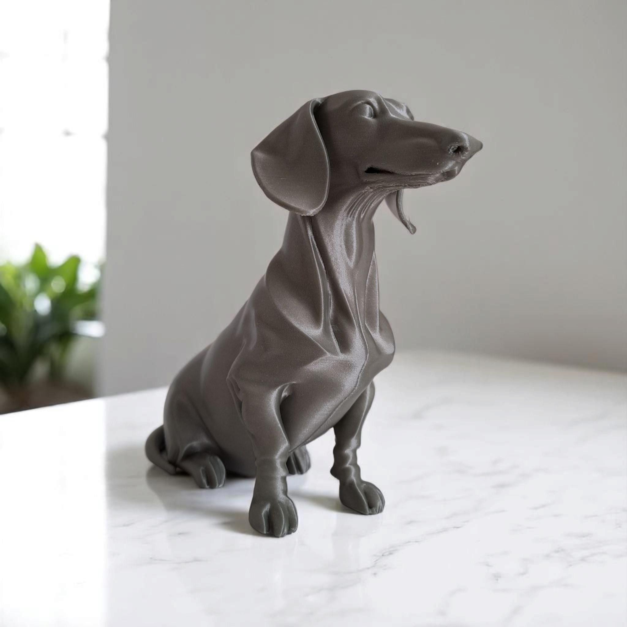 Cucchiaio Decorativo A Forma Di Bassotto - Regalo Simpatico Per Amanti Degli Animali, In Acciaio Inox 304