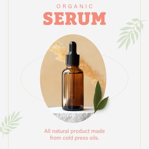 All Natural Face Serum Anti-aging, create that natural glow.