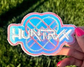 Demon Hunter Embroidered Iron On Patch, K-Pop Demon Tiger Patch, Totes, KPOP Band Huntrix Sew on & Iron on Patch, Jinu Fan Gift
