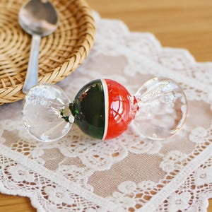 Handmade Glass Candy Figurines – Miniature Colorful Jewelry,Mini glass candy Figurines Table Decoration Home Decor image 7