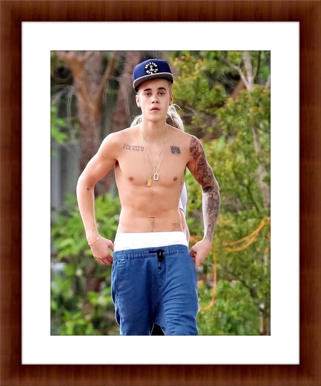 ジャスティン・ビーバー 8.5 x 11インチ キャンディッドカラー写真