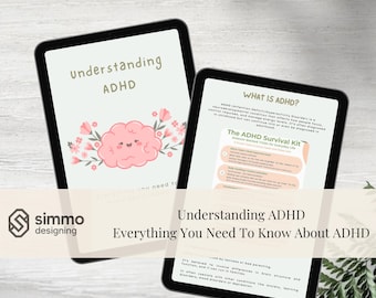ADHD Help Booklet| "Understanding ADHD" | Printable Digital Download