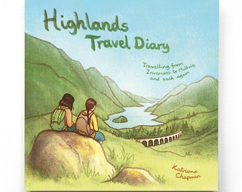 Highlands travel diary zine