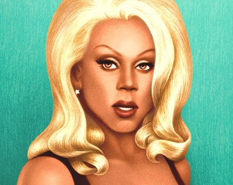 Rupaul A5 print