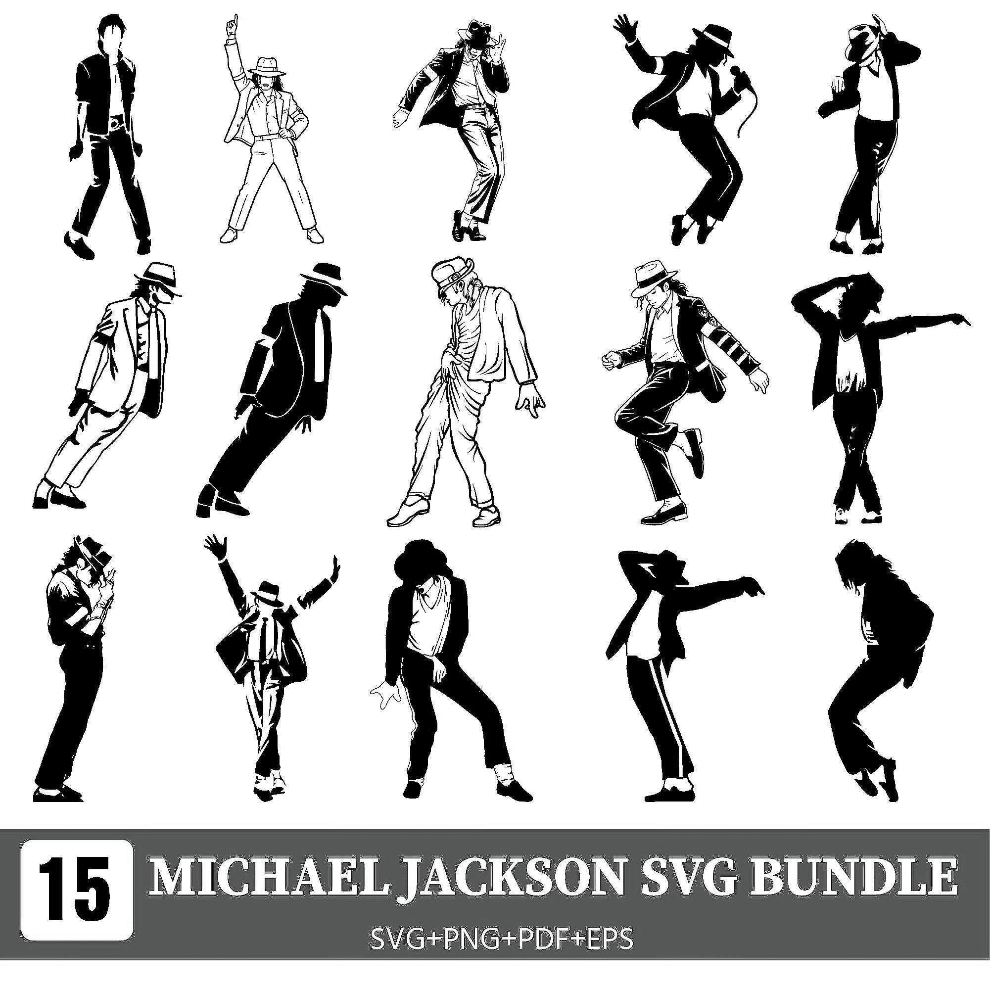 Michael jackson silhouette - Etsy 日本