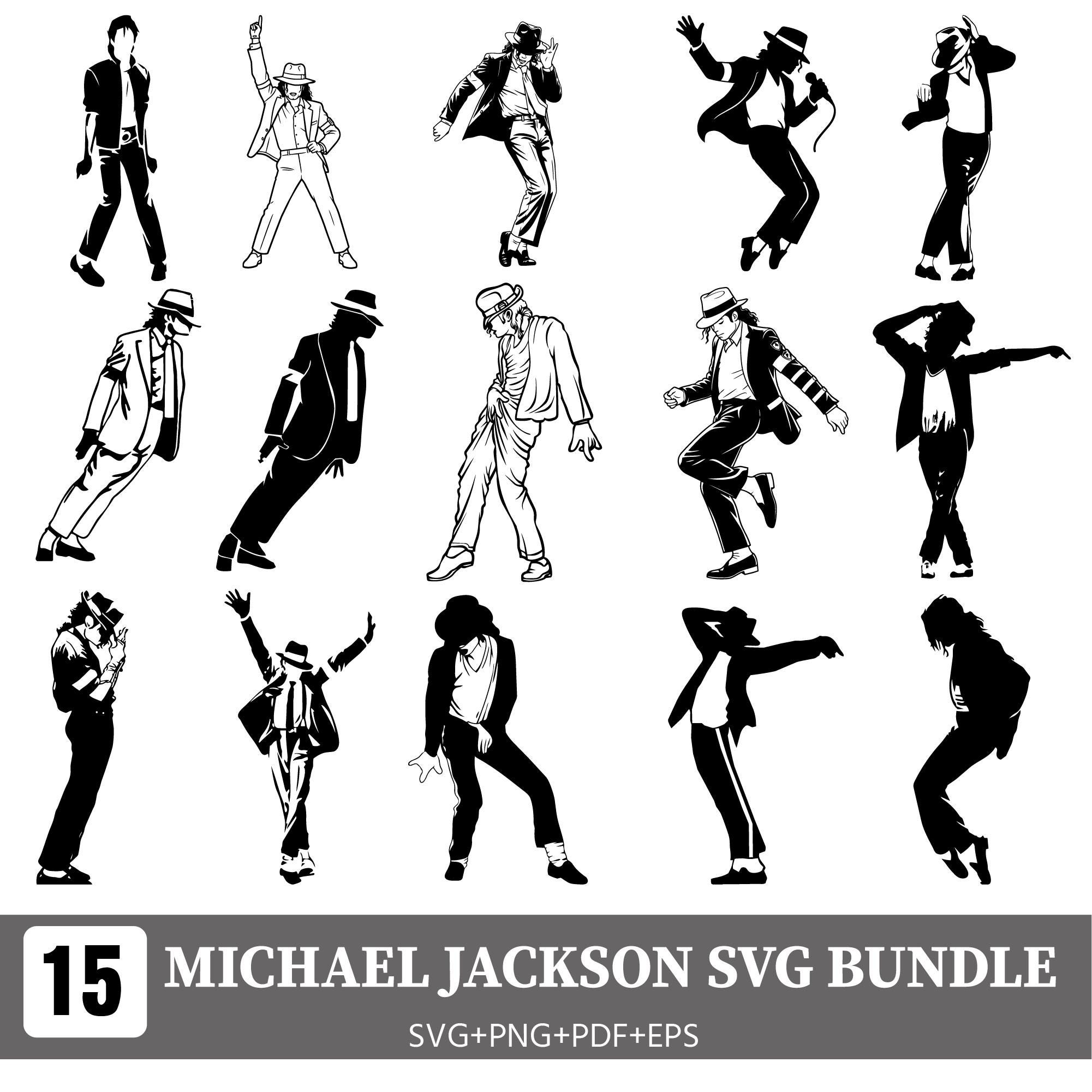 Michael jackson silhouette - Etsy 日本