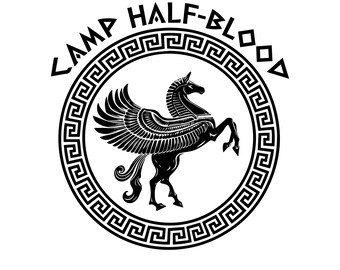 Camp Half Blood SVG, Camp Half Blood DXF, Camp Half Blood PNG, Camp Half Blood Cut File, Clipart Instant Download, Digital File