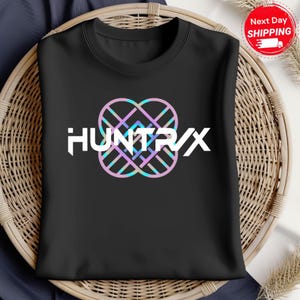 Huntrix Girls Shirt,Kpop Demon Hunters T-shirt,Vintage Huntrix Shirt,Huntrix Fan Shirt Gift,Rumi Zoey Mira Graphic Shirt,Kpop Huntrix