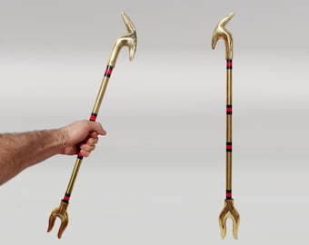 copper scepter. Was Scepter. Scepter of power. Scepter of kings. Egyptian scepter. Rare scepter. Made in Egypt.