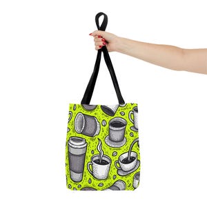 Pop Art Tote Bag, 7 Designs, Aesthetic Tote Bag, Reusable Grocery Bag, Colorful Bold Funky Graphic Tote, Shoulder Bag, Gift for Her or Him
