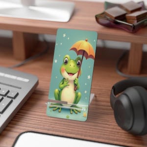 Unique Phone Stand | 20 Designs | Aesthetic Desk Decor | Gifts Teachers, Students & Coworkers | Teen Tech Accessory | Smartphone Holder
