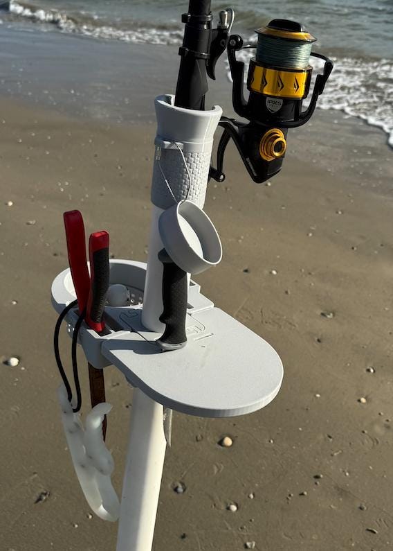 pvc pier fishing rod holder PVC Surf Fishing Gear