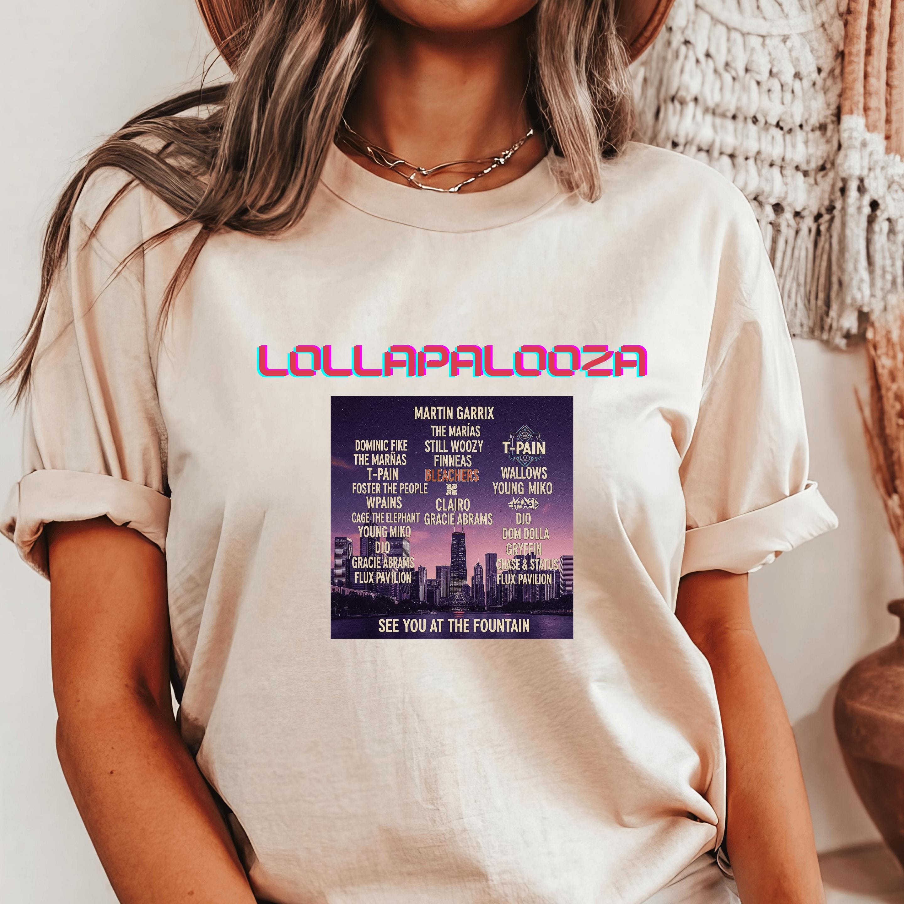 Lollapalooza Vintage Festival Posters - Etsy