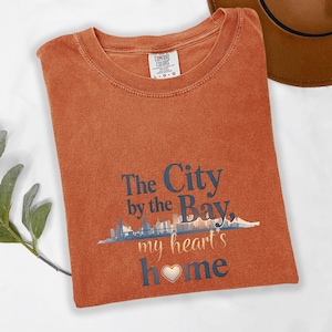 San Francisco Skyline Tee: Golden Gate Bridge, City by the Bay
