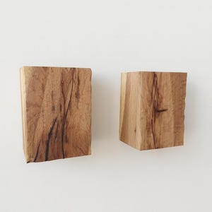 Rustic Oak Wood  Wall Lamp, Bedside Lamp, Wood Sconce, Wooden Wall Lamp
